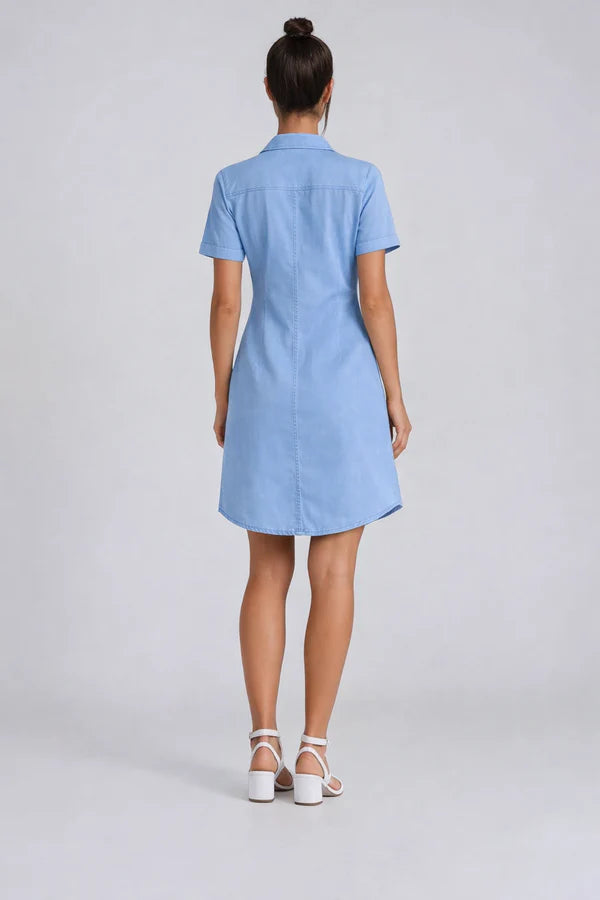 CARRELI JEANS Short-Sleeve Dress