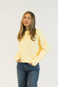 LYLA + LUXE Timmy Mock Neck Sweater