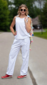 EZZE WEAR Cotton Sleeveless Top