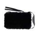 EMU Fuzzy Sheepskin Clutch