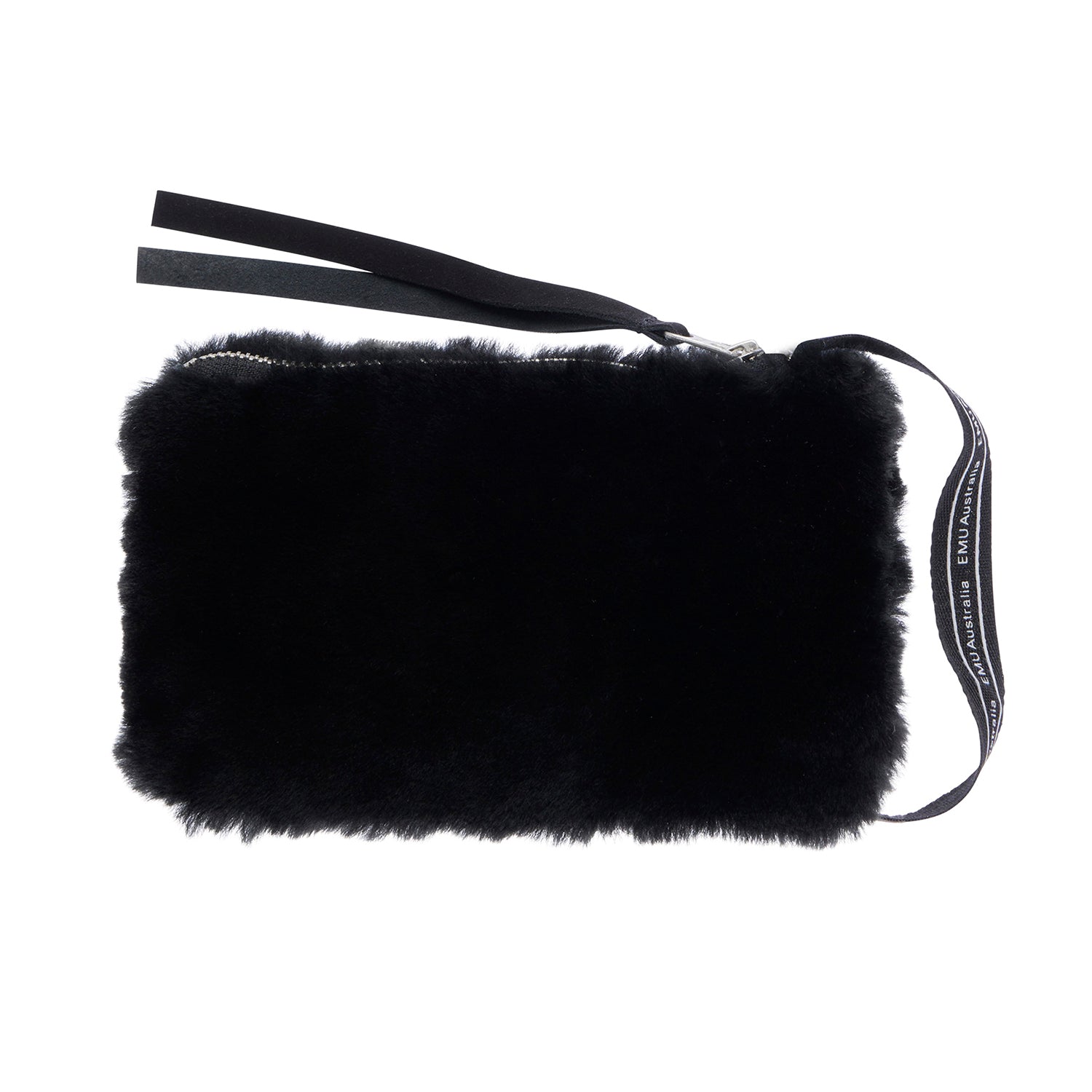 EMU Fuzzy Sheepskin Clutch