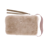 EMU Fuzzy Sheepskin Clutch