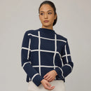 PISTACHE Check Sweater