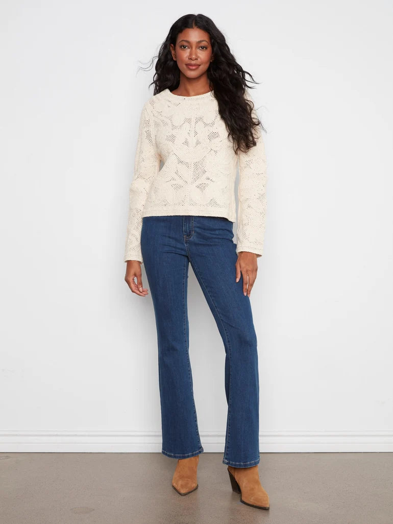 CHARLIE B Two Way Cardigan