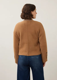 FDJ Collarless Knit Jacket