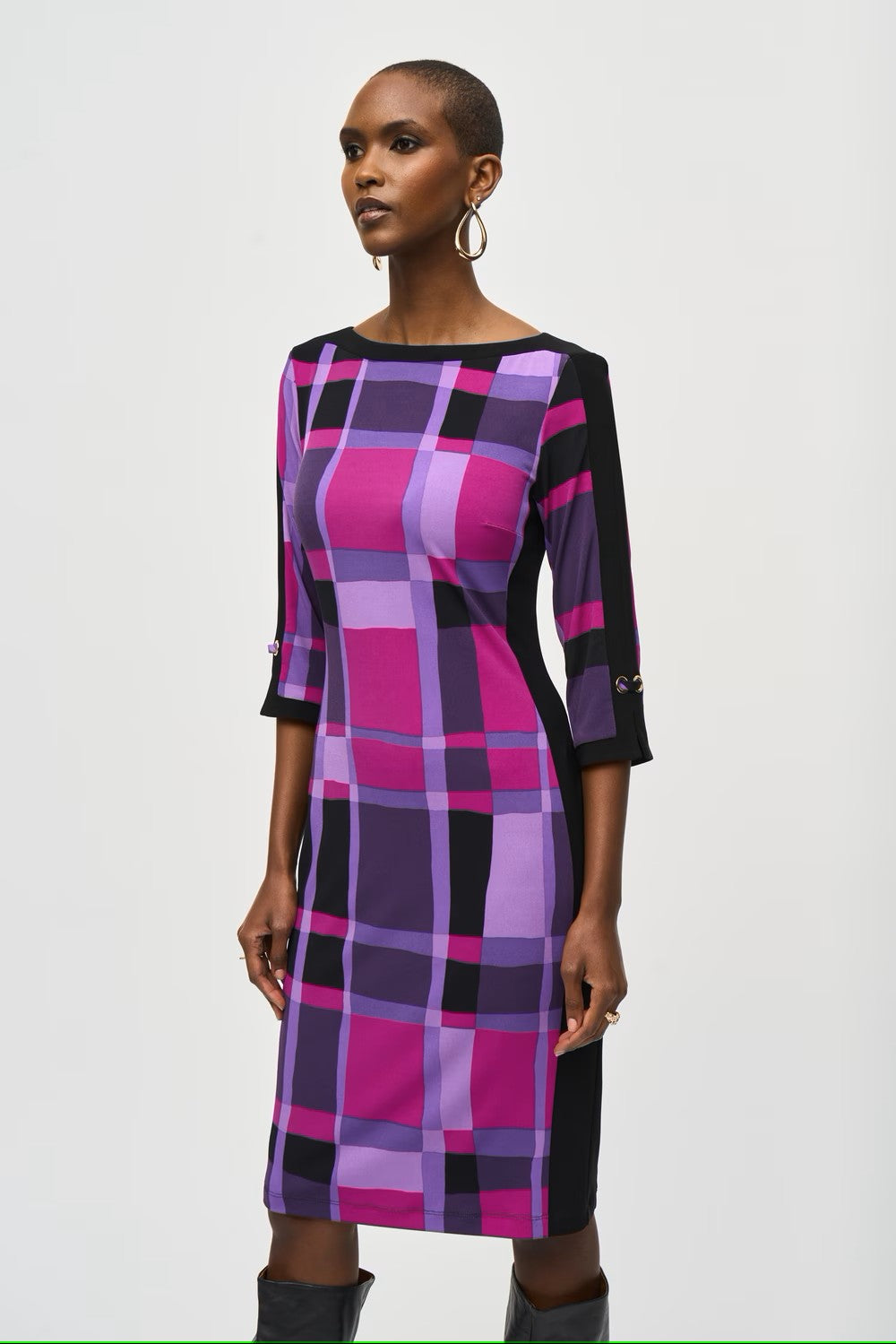 JOSEPH RIBKOFF Geometric Dress