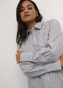 KAFFE CURVE Striped Shirt