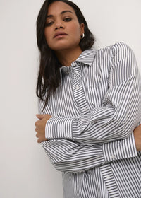 KAFFE CURVE Striped Shirt