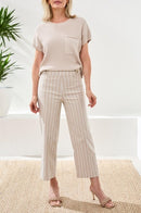 TRIBAL Cropped Pull-on Pant