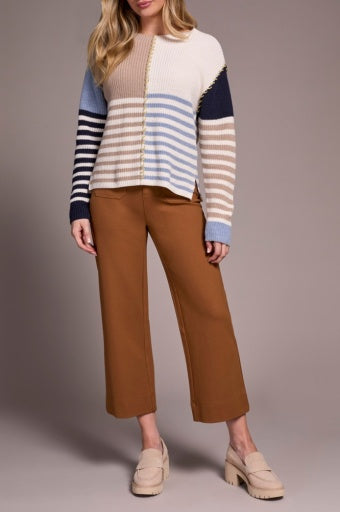TRIBAL Boat Neck Sweater