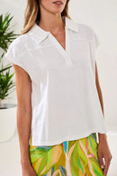 TRIBAL Collared T-Shirt