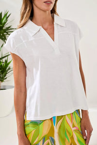 TRIBAL Collared T-Shirt