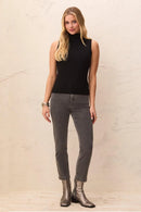TRIBAL Sleeveless Mock Neck