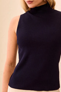 TRIBAL Sleeveless Mock Neck
