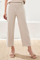 TRIBAL Cropped Pull-on Pant