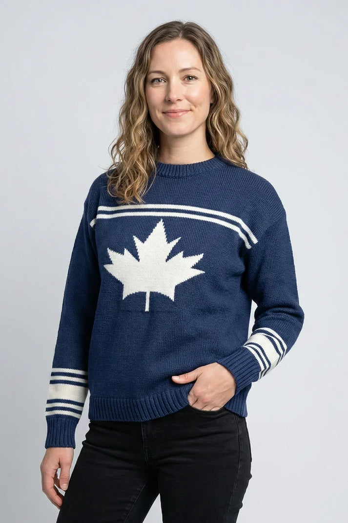 CANADA KNITWEAR Maple Leaf Sweater